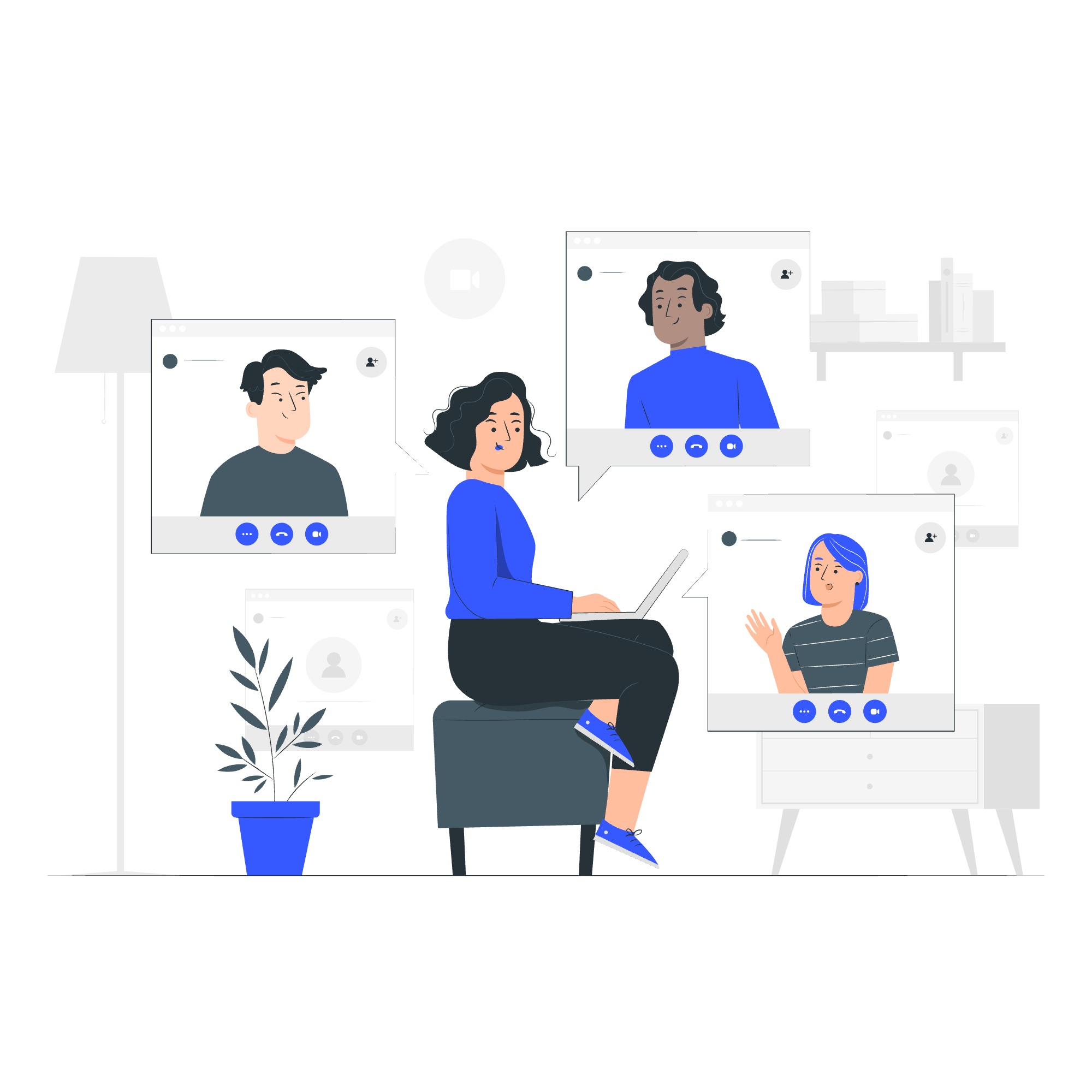 Manager organizing teacher schedules on laptop